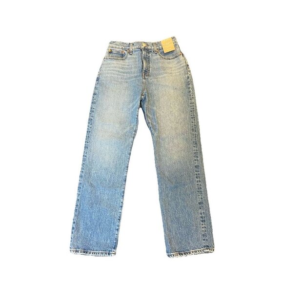 NWT Madewell 90's Straight Crop Jeans Size 26 New - Picture 1 of 7